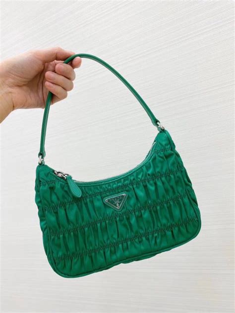 green prada hobo bag|prada hobo price.